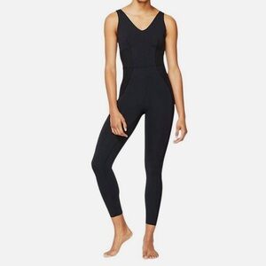 Nike yoga black Bodysuit sz S